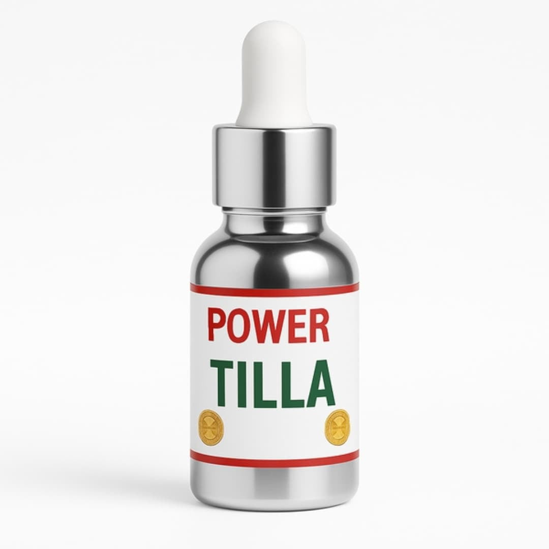 Power Tilla – Herbal Strength & Confidence Oil 🔥